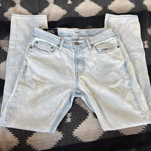 Light acid wash Hollister Co